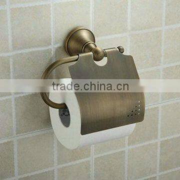 Toilet Tissue Paper Holder Made of Antique Brass