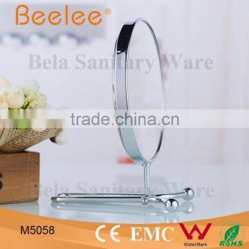 Foldable Table Mirror 8 Inch Round Double Side Makeup Mirror photo-2