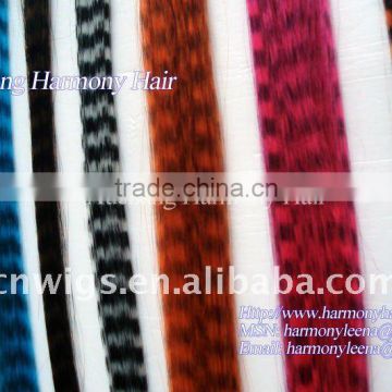 HOT HOT SELL grizzy rooster feathers for hair extension