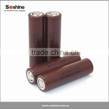 LG 2016 Newest battery 20A discharge - INR18650HG2 lg hg2 18650 battery 3.6V 3000mah 18650 inr battery