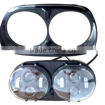 Twin Headlight Motorcycle Dual Lamp For Harley FLTR Road Glide, Harley OEM Road Glide Headlight Assembly photo-2