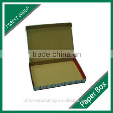 HOT SALE CUSTOM MADE CORRUGATED KRAET PAPER SHIPPING BOX FOR SNACKS