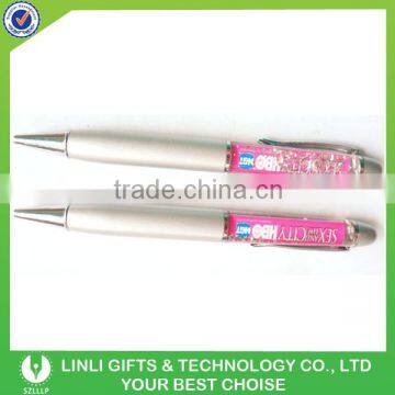 Customized Logo Metal Promotional Floating Pen