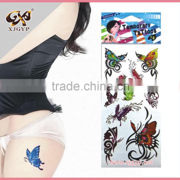 cartoon tattoo sticker/flag body tattoo sticker/stickers temporary tattoo