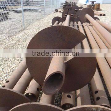 Steel Helical Concrete Piers