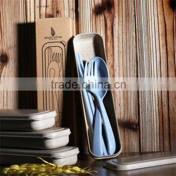 Natural Wheat Straw China Wholesale Tableware Set photo-2