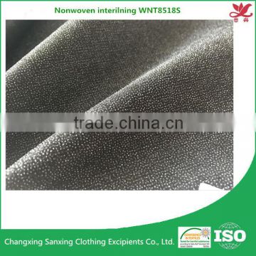 Interlining fabric for fashion garments nonwoven interlining WNT8518S