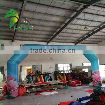 Custom made with your logo advertising inflatable arch for race