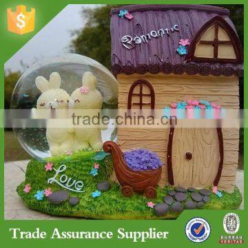 Resin Christmas Snow Globe