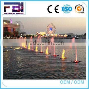 Outdoor black granite solar fountain