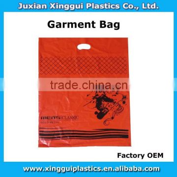 designed die cut plastic shopping bags from factory