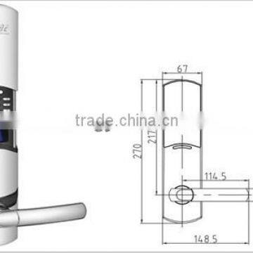 zinc alloy fingerprint door lock