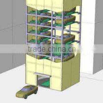 Multi-level smart auto garage parking system