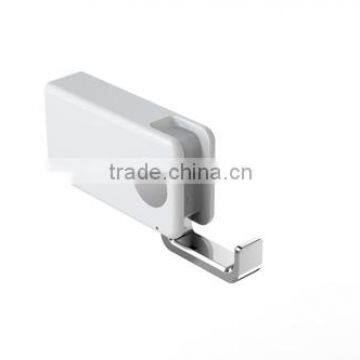 white Robe hook, 304 Satinless steel Robe hook with brush polishing