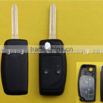 2 buttons modified flip folding car key replacement Toyota