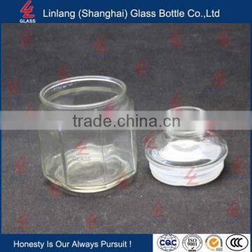 High Quality First Choice Glass Cookies Storage Jar