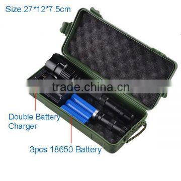 TP-1868 5000LM High Power 20w LED Torch Light With 3 Pcs T6 LED photo-6