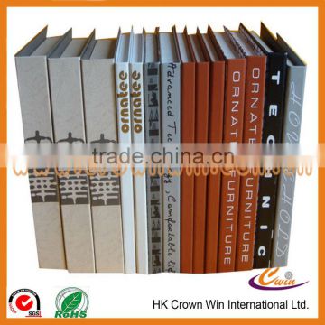 Glossy paper printing book in A4