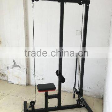 Lat Pulldown and Low Row Cable Machine Plate Loading Lat Pull Down