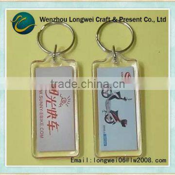 oem photo frame lego keychain/keychain manufacturers in china