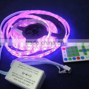 DC12V input ,Waterproof IP65 5050 54LEDs/M Marquee RGB Running LED Strips