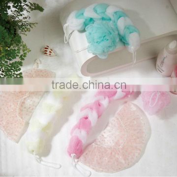 china wholesale bath set, high grade bath sponge .bath belt china supplier