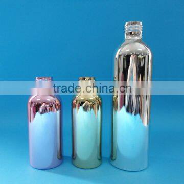 electroplating aluminum bottles,aluminium perfume bottle