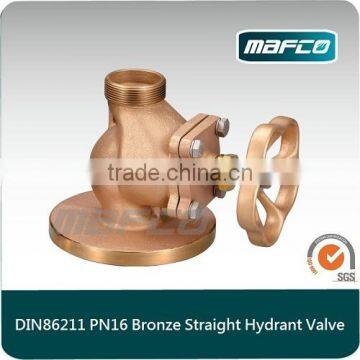 Bronze 2.5 Angle Fire Hydrant Landing Valve With Rising Stem For Fire Fighting Equipment photo-6