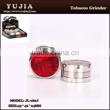 Yujia Smoking Accessories White Teeth Herb Grinder Commercial Herb Grinder wholesale JL-183J