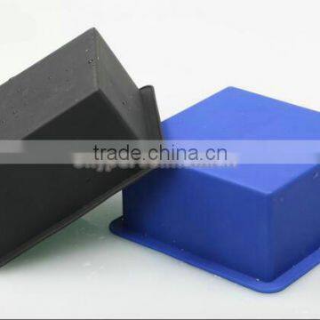 Black King Large Size 2inch Square Silicone Ice Cube Tray Ice Maker photo-5