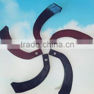 Rotary tiller blades