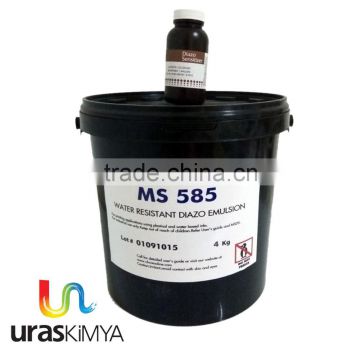 EMULSION WATER RESISTANT DIAZO MS 585 ( RED)