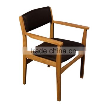 PU leather Upholstered Wooden Dining Chair HDC1497