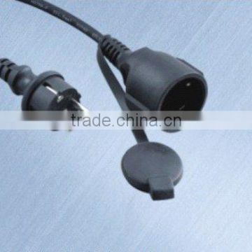 IP44 water-proof extension power cord