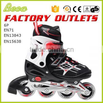 Foshan Beca wholesale turkey ce en13843 metal chassis kids roller skate