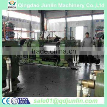 Two roll Rubber Refiner Mill/waste tyre refinery processing machinery