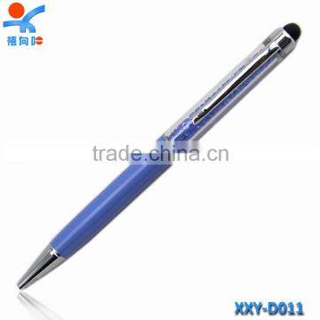 3 in 1 crystal touch screen ballpoint pen for promotion