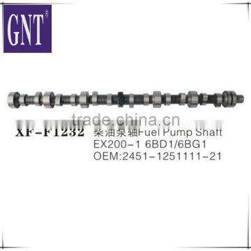 excavator engine camshaft for EX200-1 6BD1 6BG1