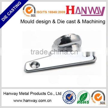 China factory customized die casting aluminum swivel chair base parts