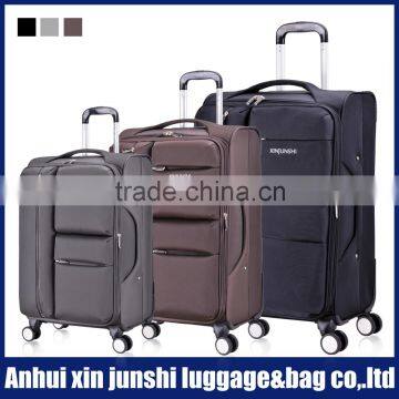 oxford fabric trolley suitcase with caster wheels hot sale waterproof suitcase