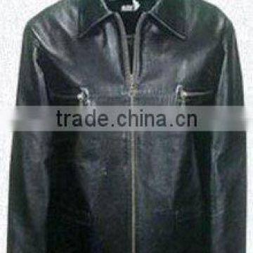 DL-1650 leather winter jacket for men, fashion jacket