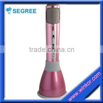 Colorful outdoor mini karaoke player