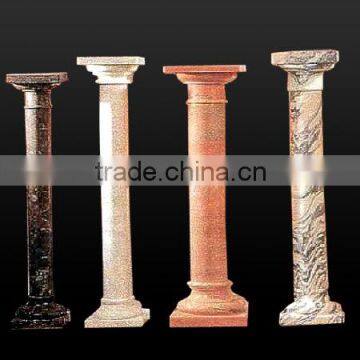 SKY-004 Marble Stone Gate Pillar Design Decoractive Artificial Stone Pillars And Colummns