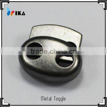 concentric lock like metal cord stopper for garment