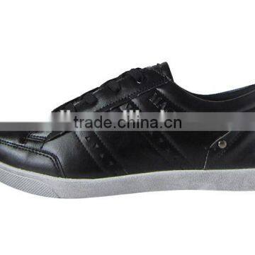 Classical dirty shoes men design with pu upper