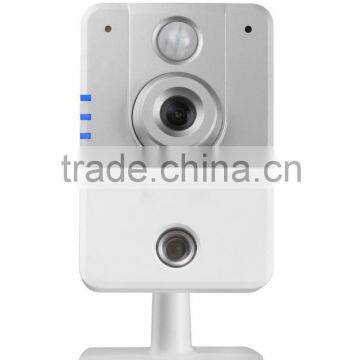 HD 720P PIR Alarm night vision ip palstic cube ip camera internet security camera