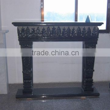 Black Granite fireplaces