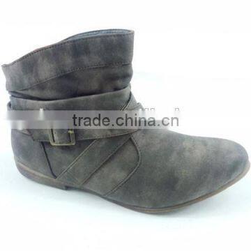 2014 Sexy fashion women ankle flat boots shoes