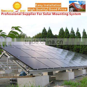 10kw Aluminum Solar Ground Racks