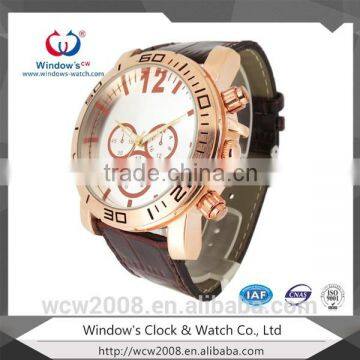 big dial man watch Japan movement quartz watch price
